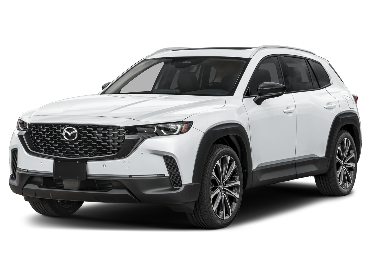 2026 Mazda Mazda CX-50 2.5 S Premium in Wind Chill Pearl — front three-quarter view