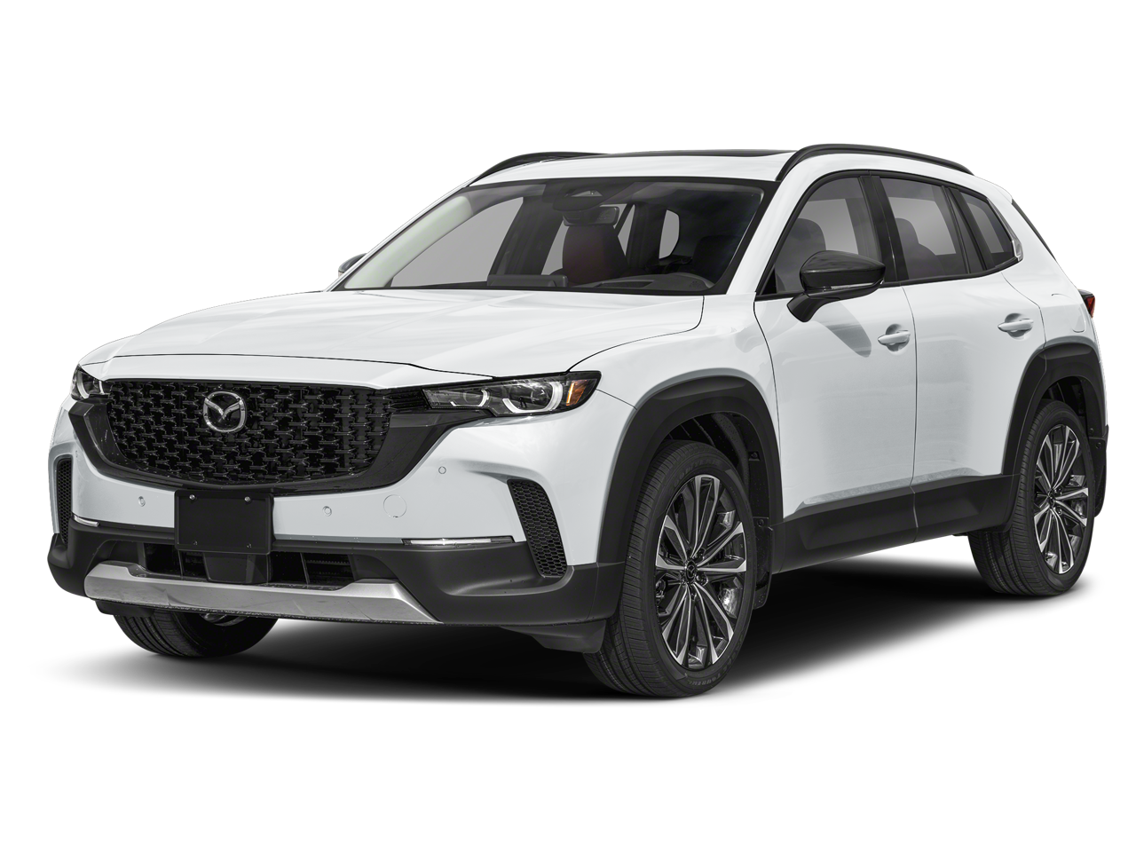 2026 Mazda Mazda CX-50 2.5 Turbo in Wind Chill Pearl — front three-quarter view