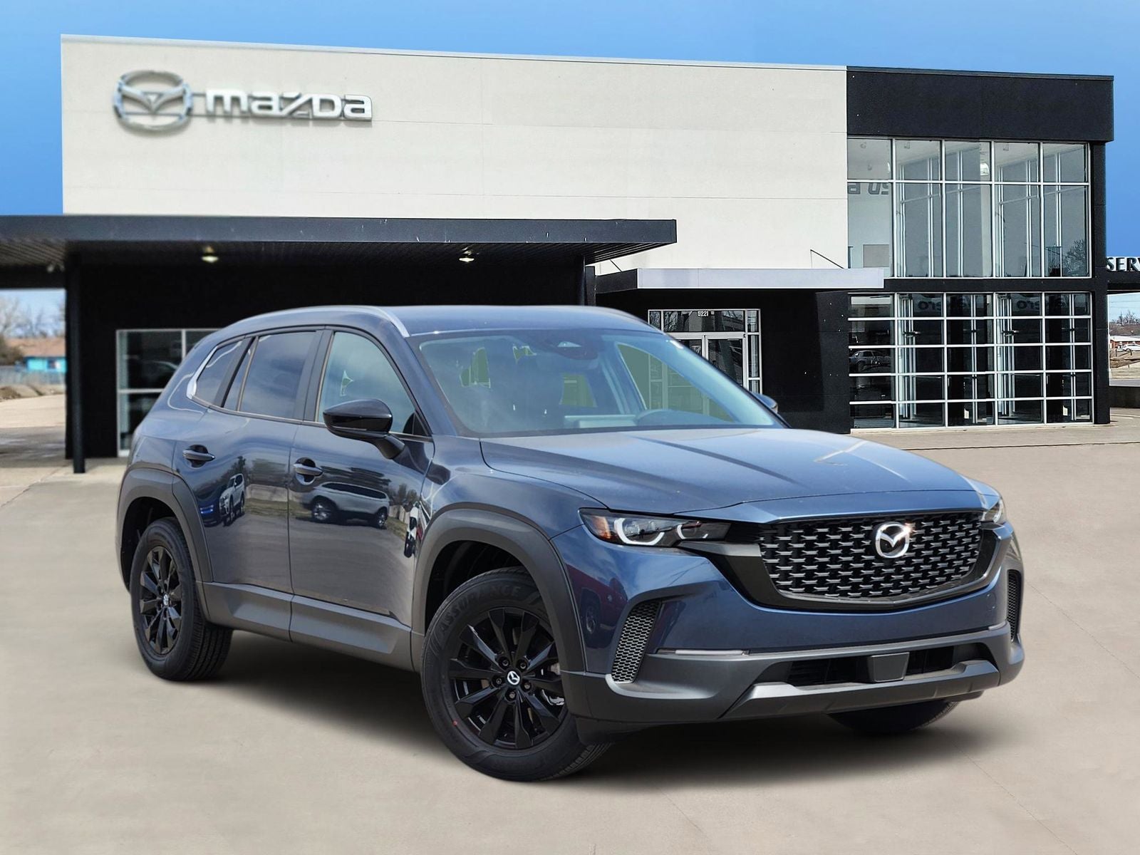 2026 Mazda Mazda CX-50 2.5 S Select in Ingot Blue Metallic — front three-quarter view