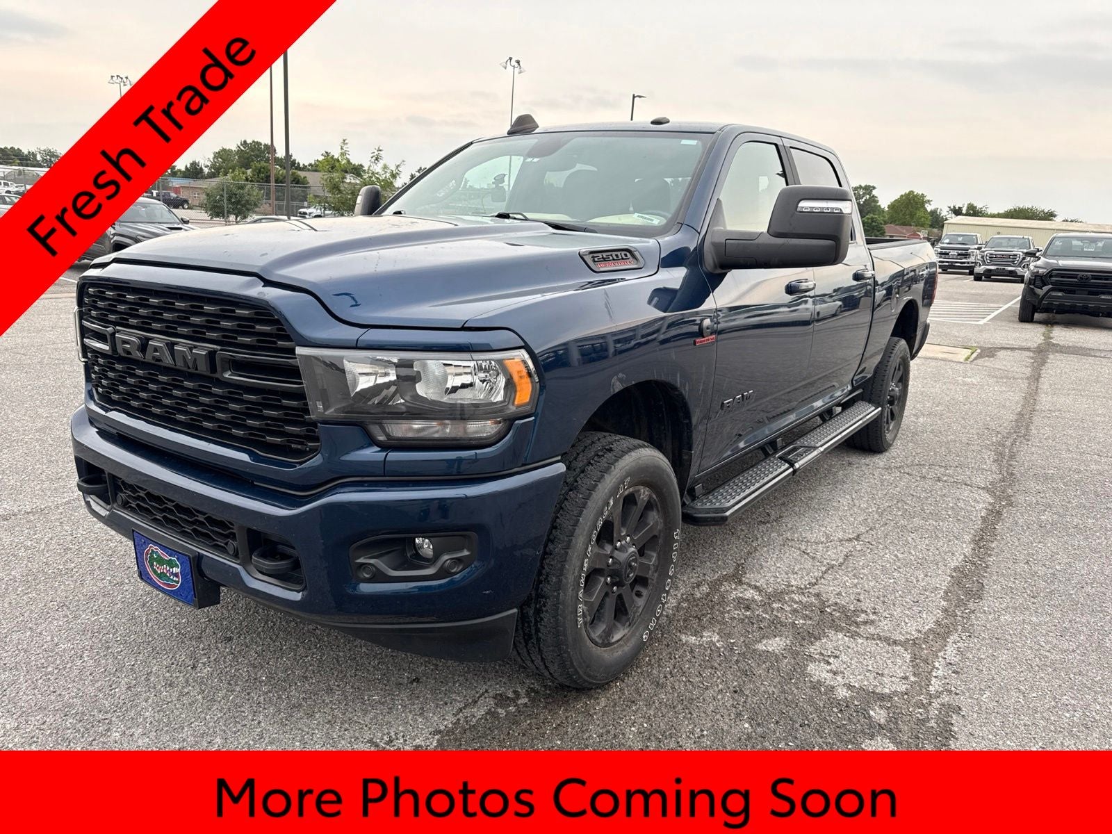 2024 RAM 2500 Big Horn in Patriot Blue Pearlcoat — front three-quarter view