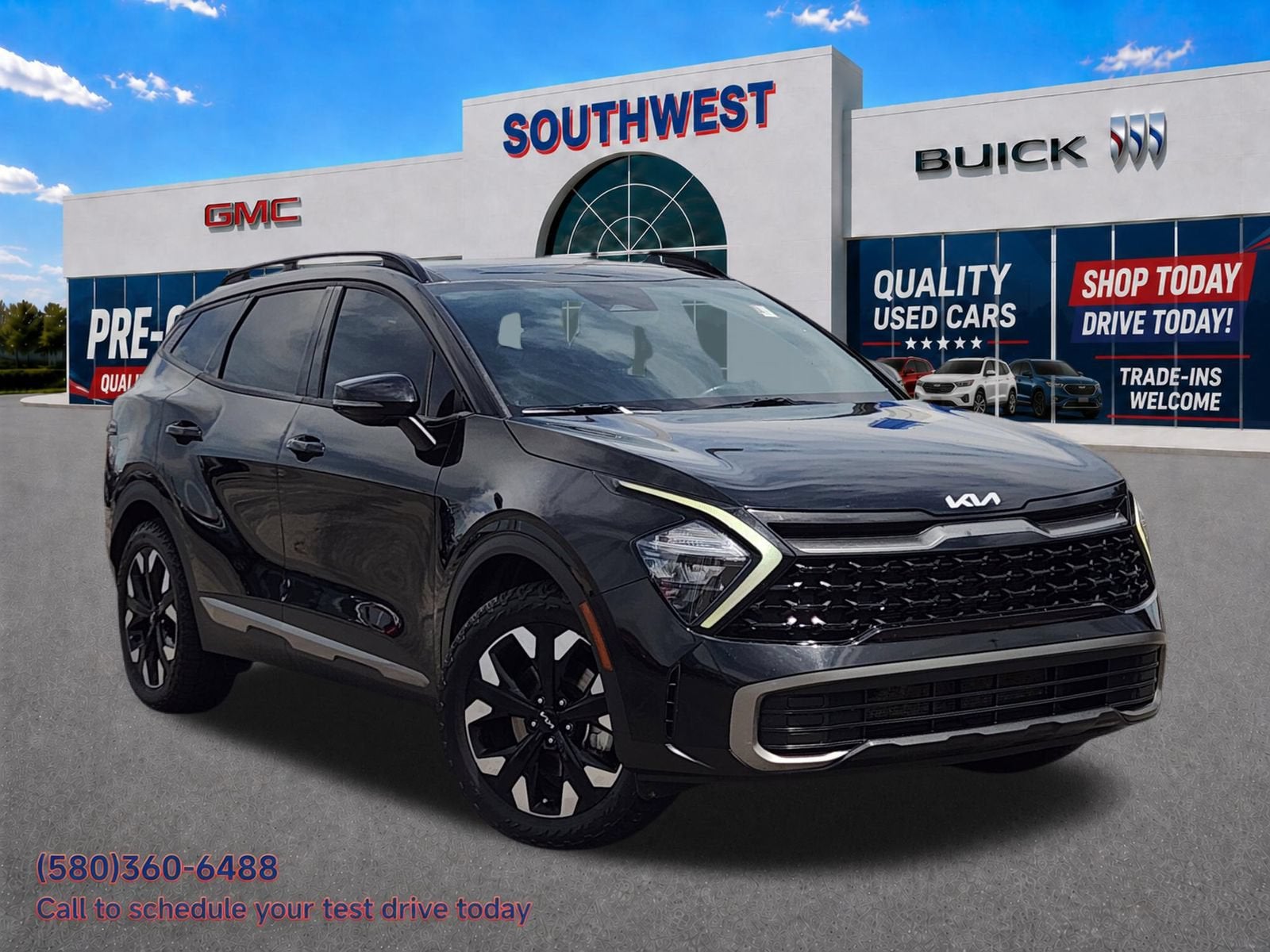2023 Kia Sportage X-Line in Other — front three-quarter view